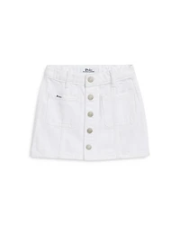 Girls' Cotton Denim Skirt - Little Kid
