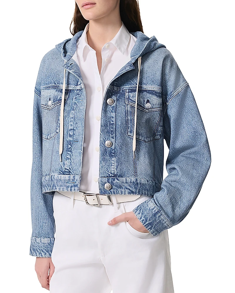 rag & bone Miramar Trucker Hoodie Jacket