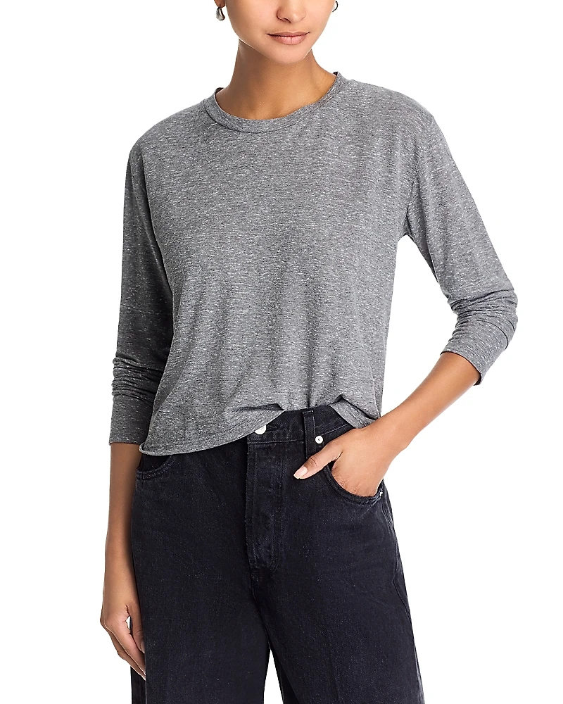 perfectwhitetee Axel Long Sleeve Tee