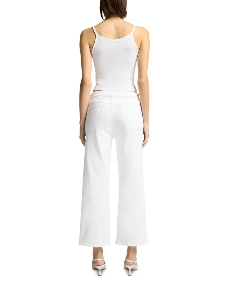 Cropped Alexa High Rise Jeans Soleil