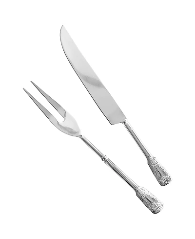 Gauri Kohli Bolivia Carving Knife & Meat Fork Set