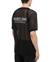 Short Sleeve Logo Mesh Tee