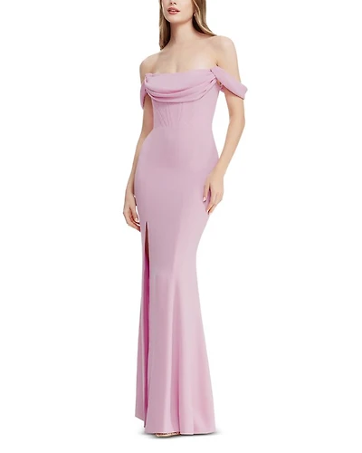 Melania Off-the-Shoulder Gown