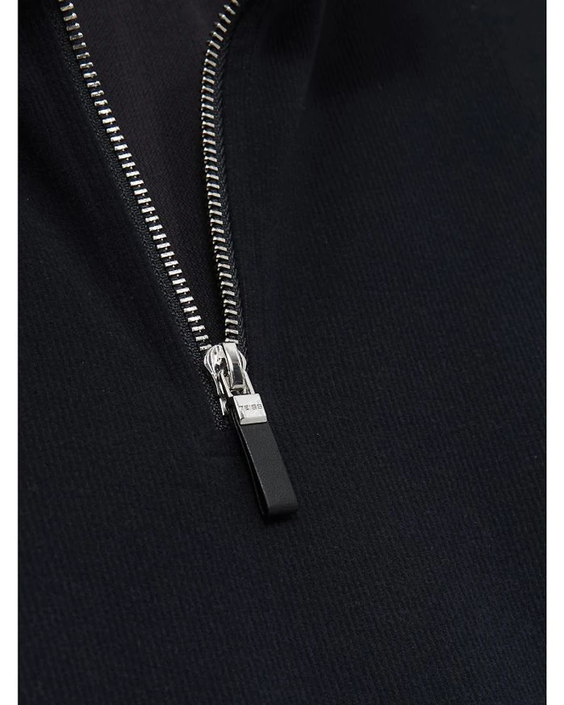 Creek Brushed Cord Half Zip Sweater