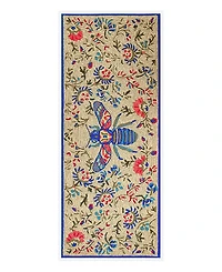 Liora Manne Frontporch Flora Bee Runner Area Rug, 2' x 5'