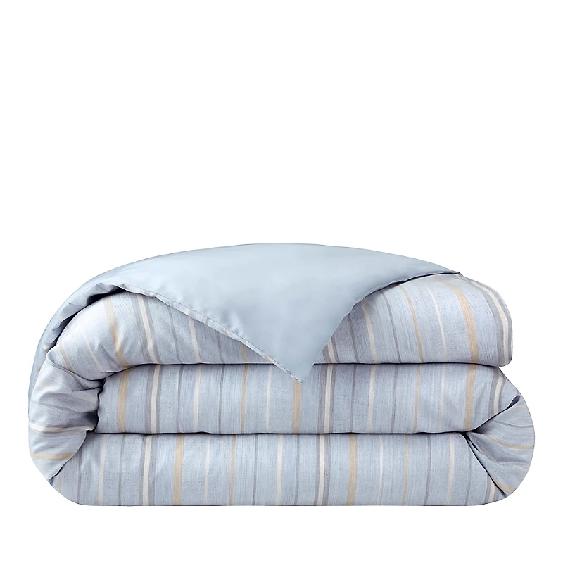 Yves Delorme Ombre Sateen Jacquard Duvet Cover, Full Queen