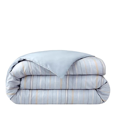 Yves Delorme Ombre Sateen Jacquard Duvet Cover, Full Queen