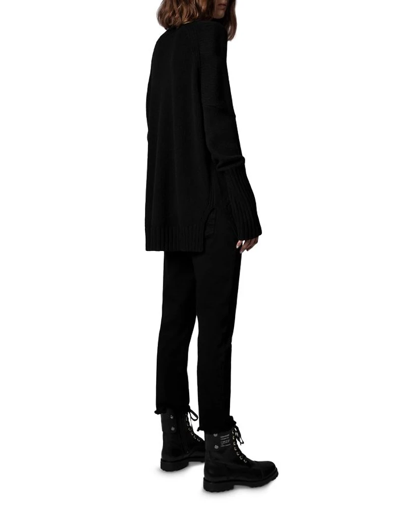 Alma Merino Wool Turtleneck Sweater
