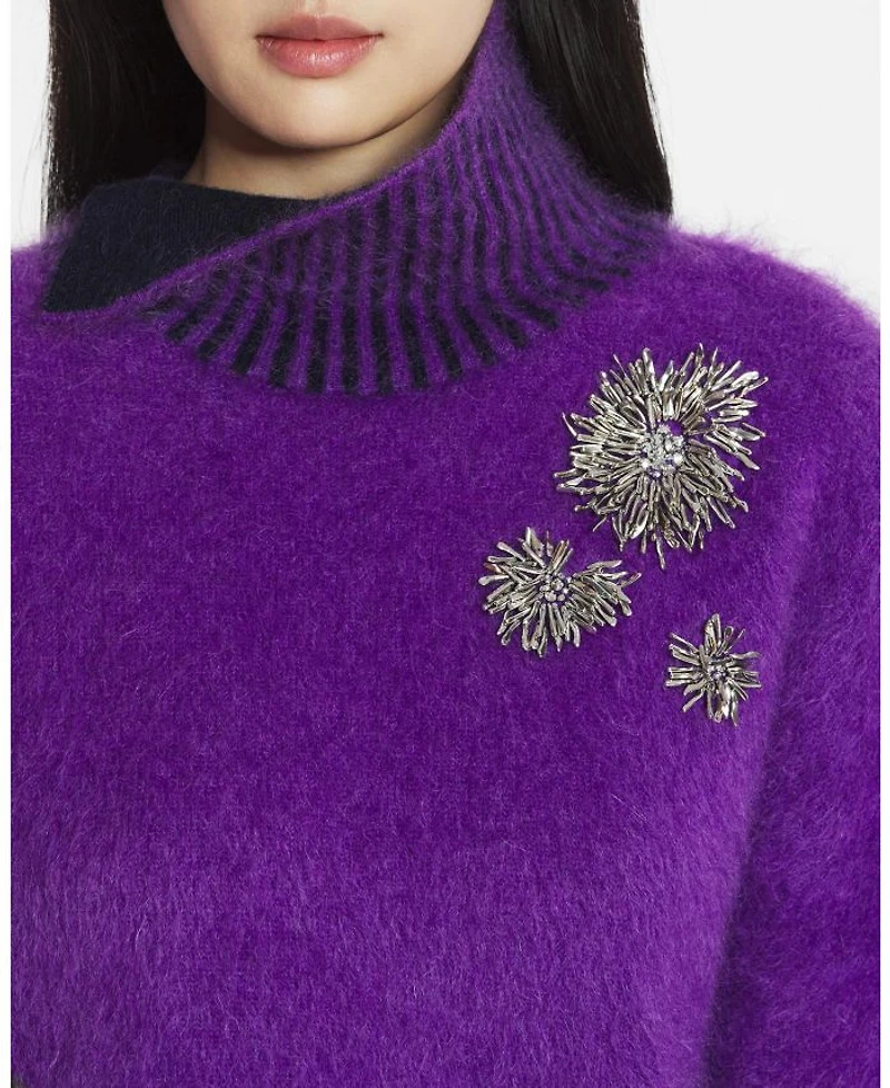Brushed Mohair Sweater