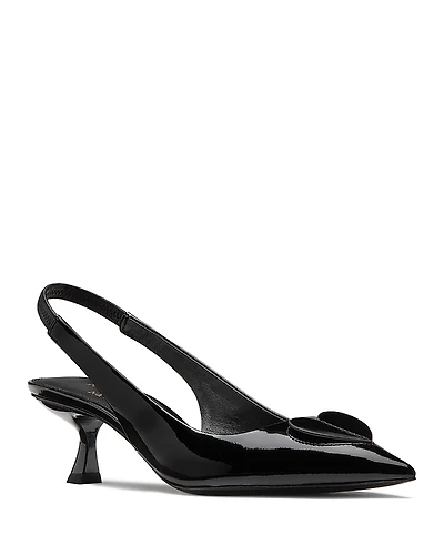kate spade new york Women's Lover Slingback Kitten Heel Pumps