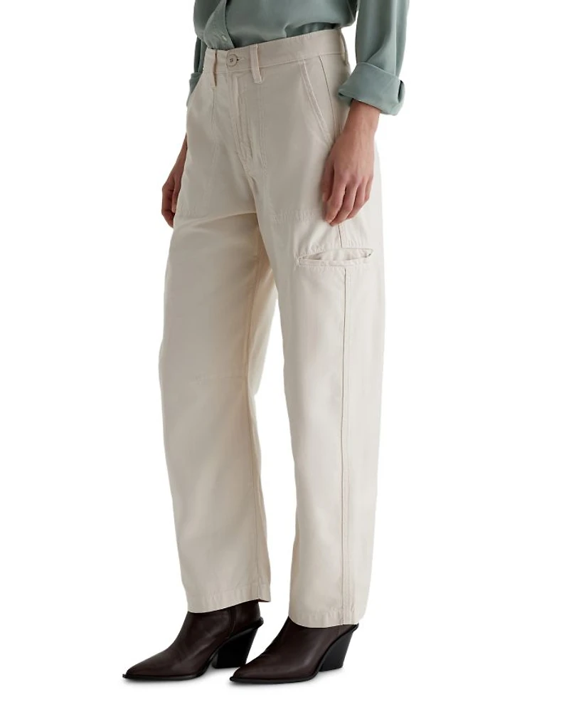 Hazal High Rise Barrel Leg Jeans Opal Stone