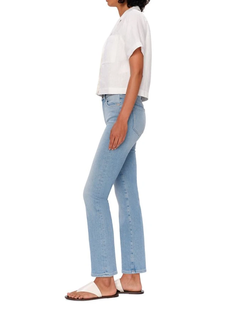 Hampton Linen Cropped Shirt