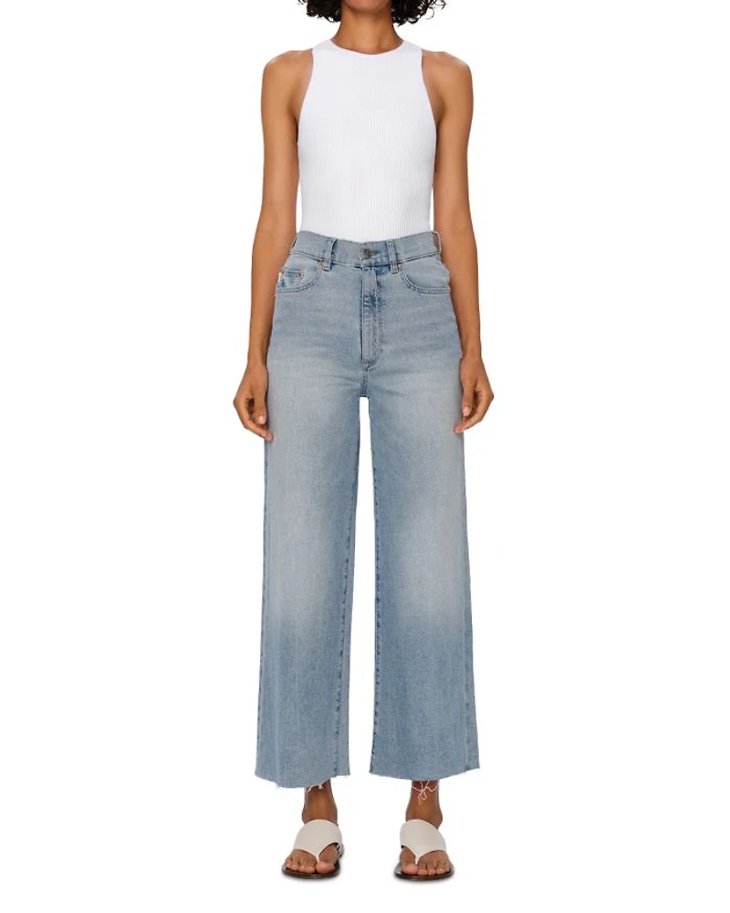 Hepburn High Rise Wide Leg Vintage Jeans Freshwater