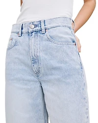 Taylor High Rise Cropped Barrel Leg Jeans Crystal Lake