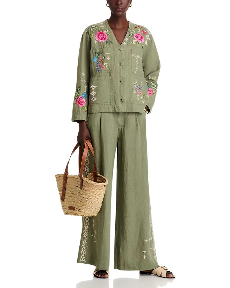 Linen Workwear Jacket