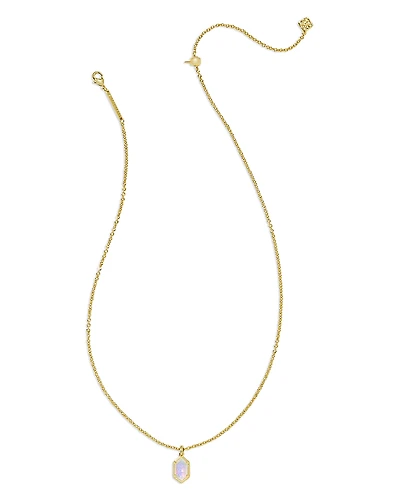 Kendra Scott Hallie Mother Of Pearl Pendant Necklace