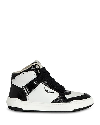 Women's High Wings Mid Top Sneakers