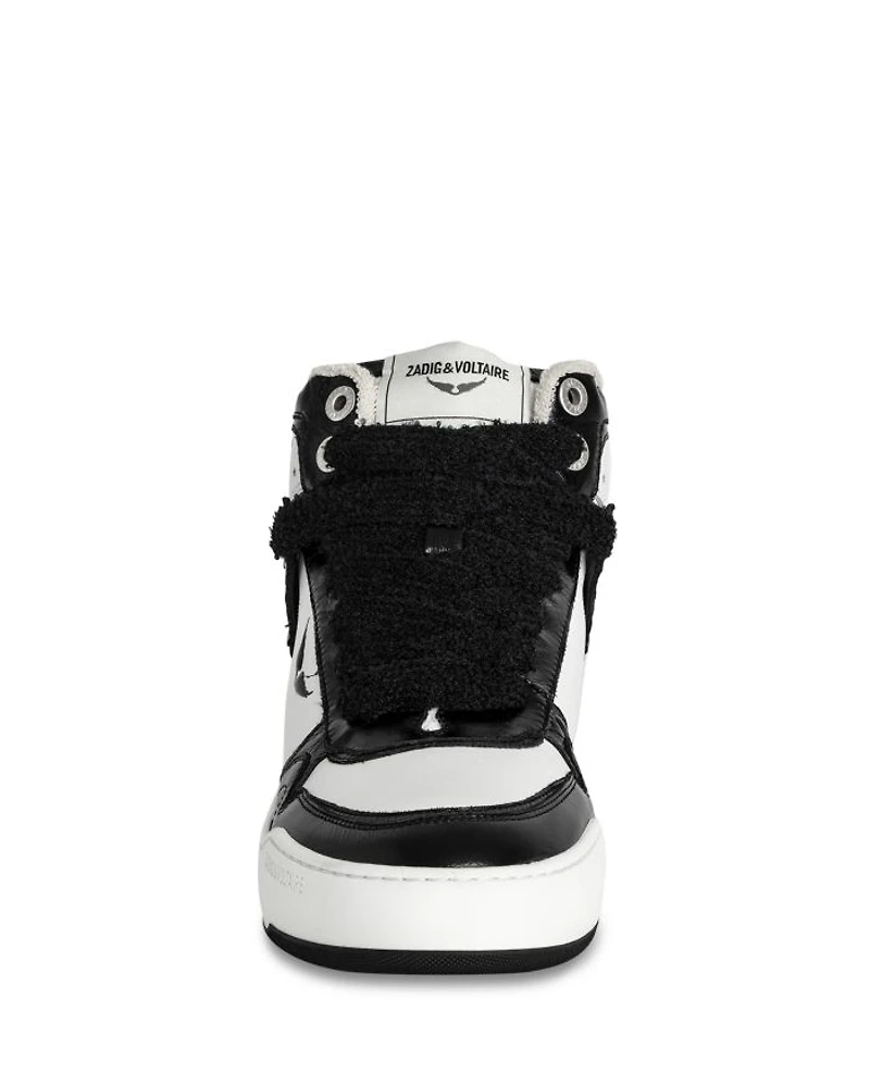 Women's High Wings Mid Top Sneakers