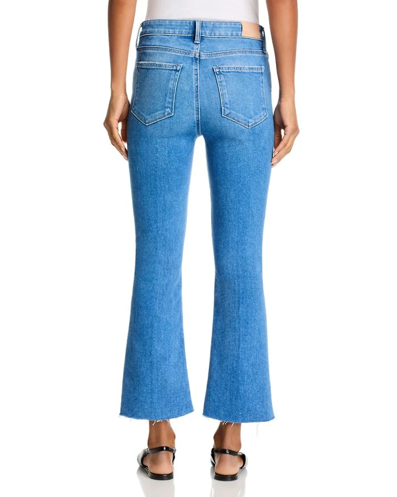 Colette High Rise Crop Flare Jeans Mesmerize
