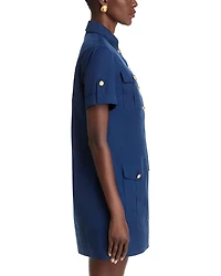 Lucca Poplin Shirt Dress