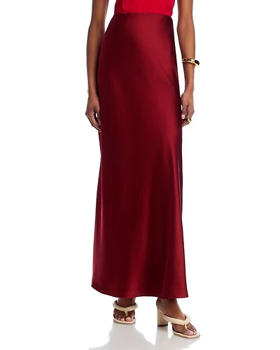 Silk Maxi Skirt