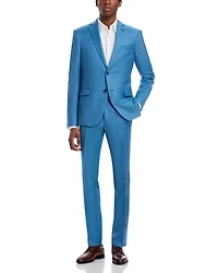 Sharkskin Slim Fit Suit Pants