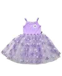 Petite Hailey Girls' Strapped Tutu Dress- Baby, Little Kid, Big Kid