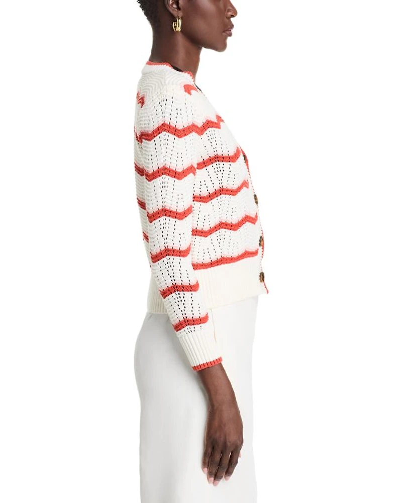 Ansonia V Neck Cardigan Sweater