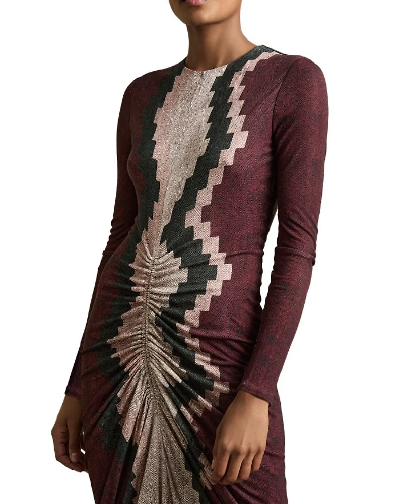 Petite Georgia Ruched Jersey Dress
