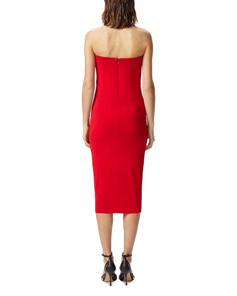 Jersey Pencil Midi Dress