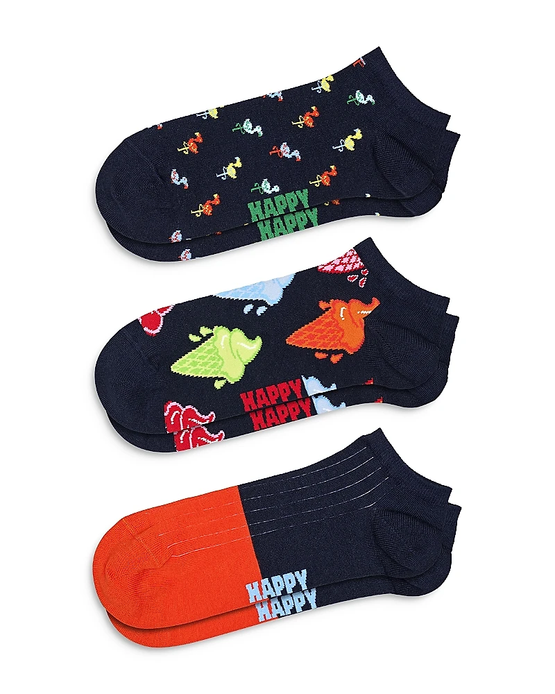 Happy Socks Low Socks, Pack of 3