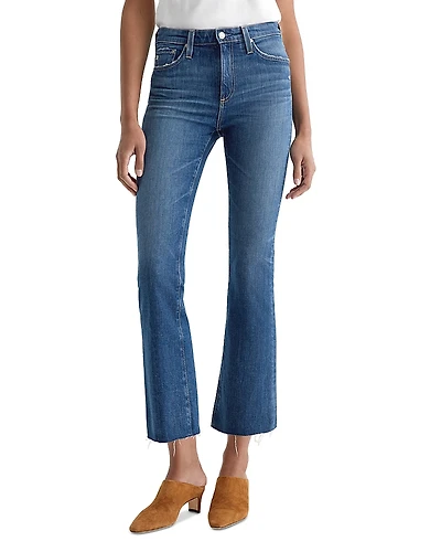 Ag High Rise Ankle Flare Jeans