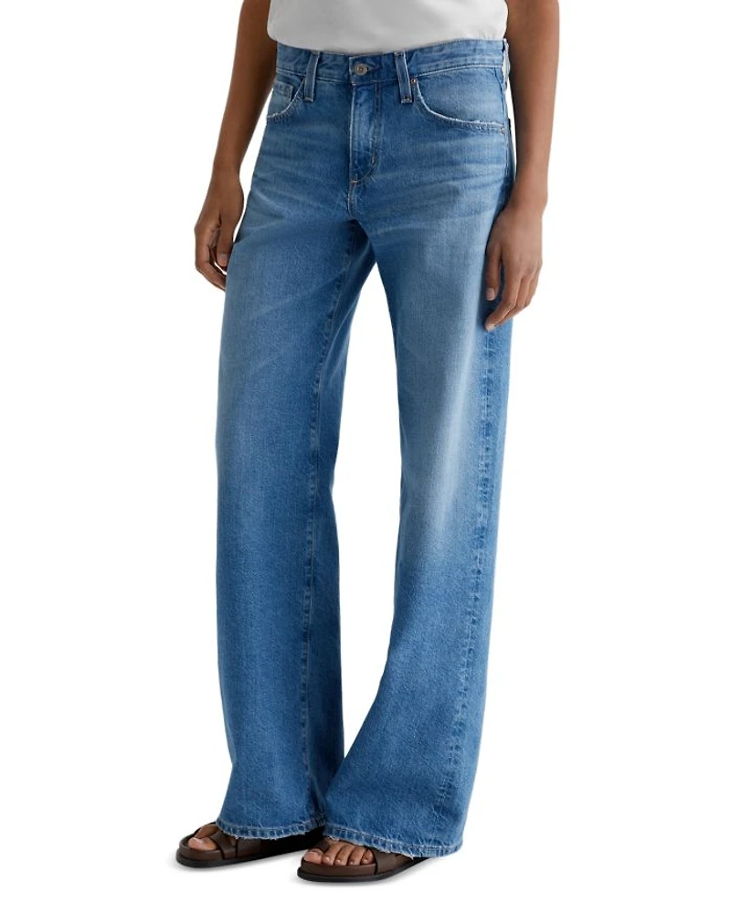 Adria Low Rise Wide Leg Jeans Flashback