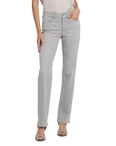 Marilyn High Rise Straight Jeans Grenada Mist