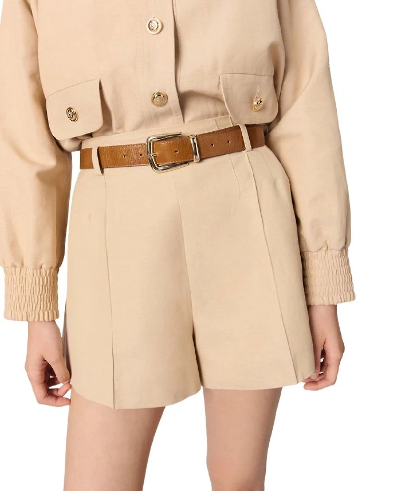 Linen & Cotton Shorts