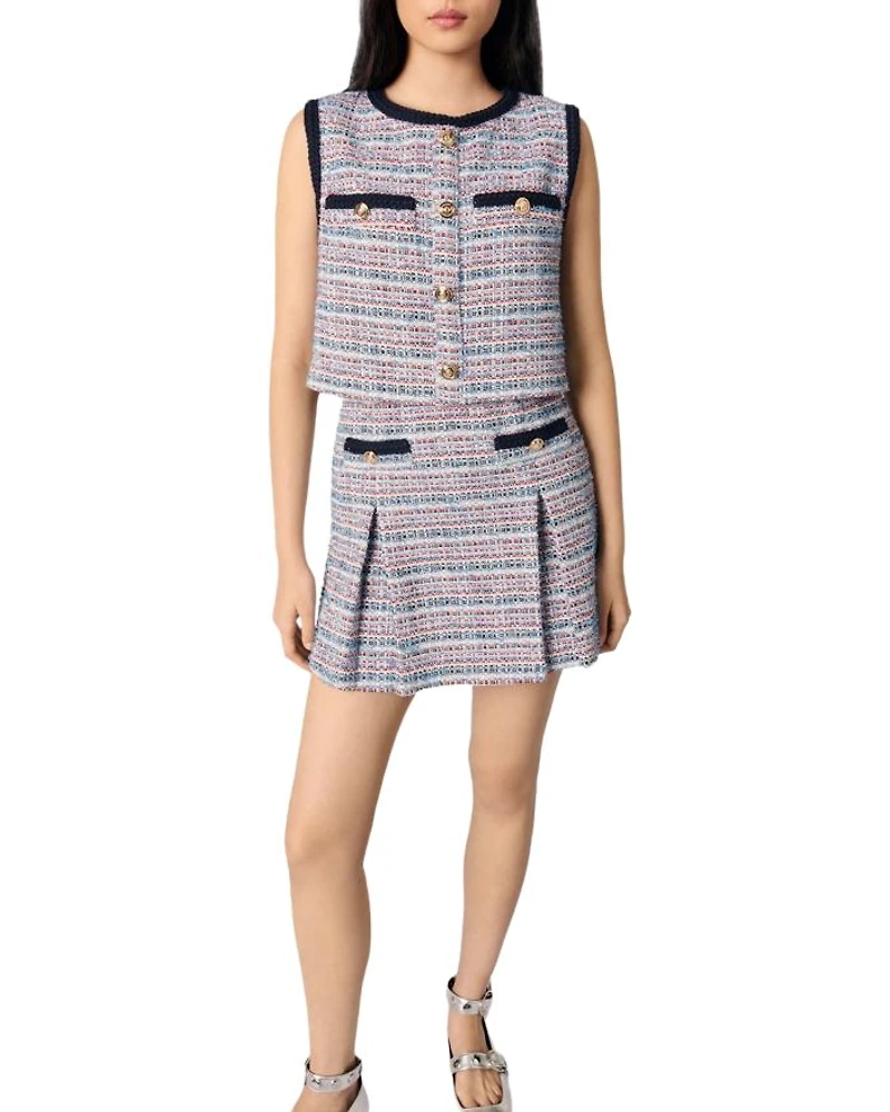 Tweed 2 1 Short Dress