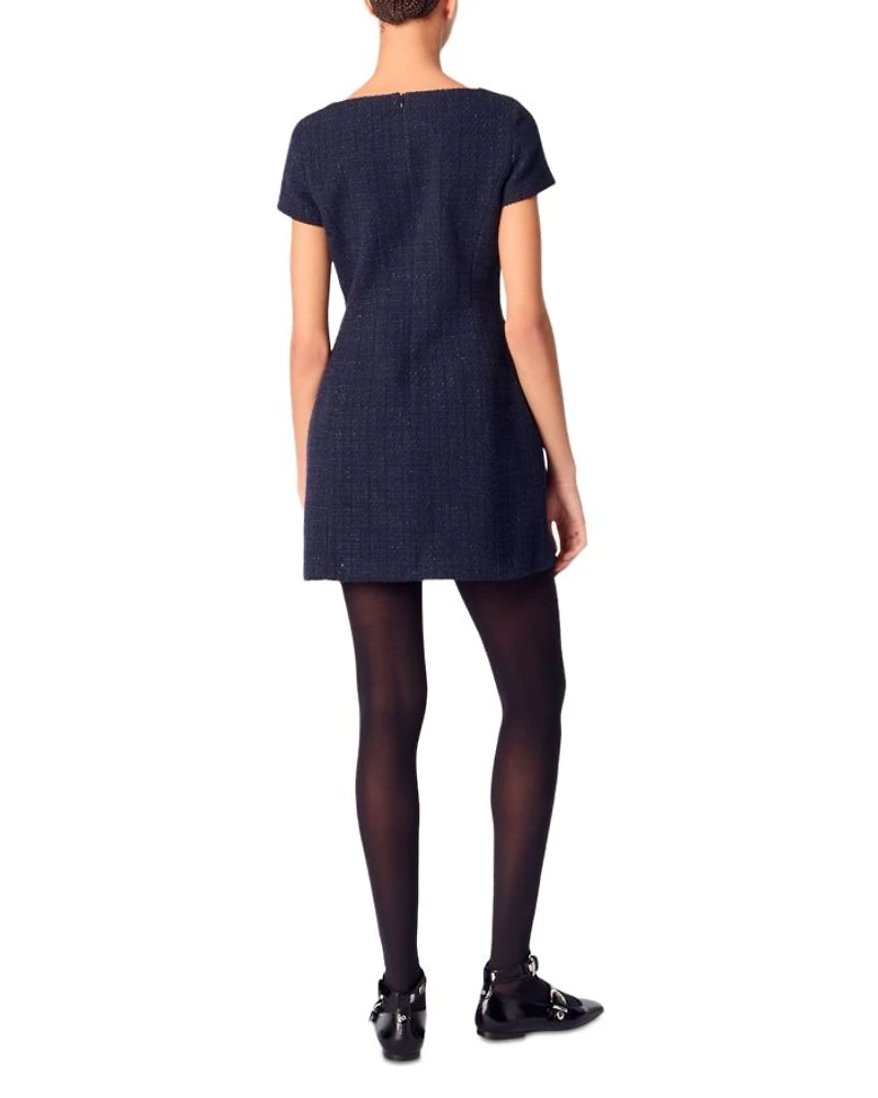 Short Tweed Dress