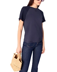Tweed Short Sleeved Tee