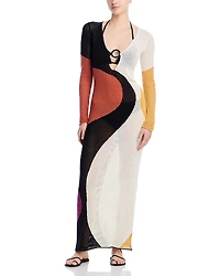 Cala de la Cruz Magna Swim Cover-Up Dress