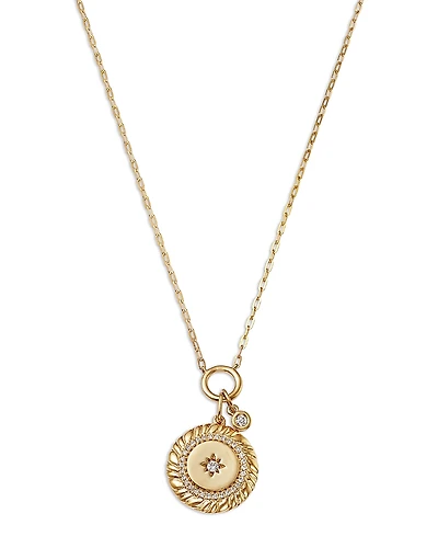 Bloomingdale's Diamond Multiple Charm Pendant Necklace