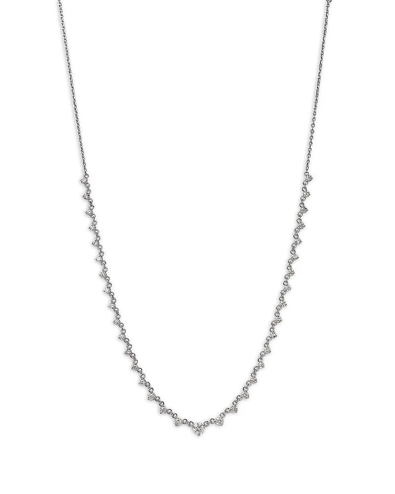 Bloomingdale's Fine Collection Diamond Prong Necklace