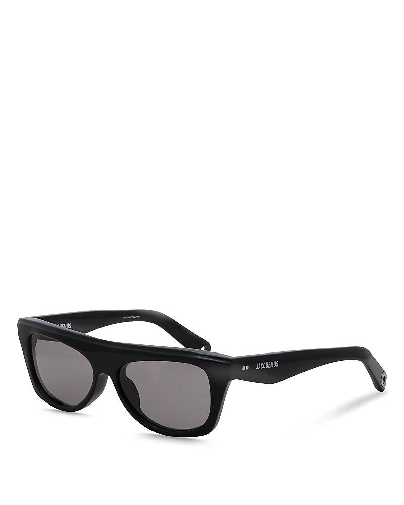 Jacquemus Pina Rectangle Sunglasses, 55mm