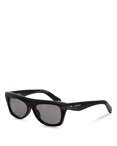 Jacquemus Pina Rectangle Sunglasses, 55mm
