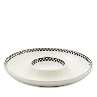 Mackenzie-Childs Courtly Check Everyday Chip & Dip
