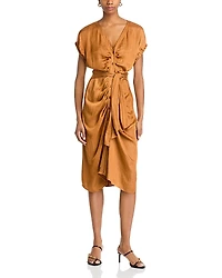 Steve Madden Bruno Tie Waist Dress