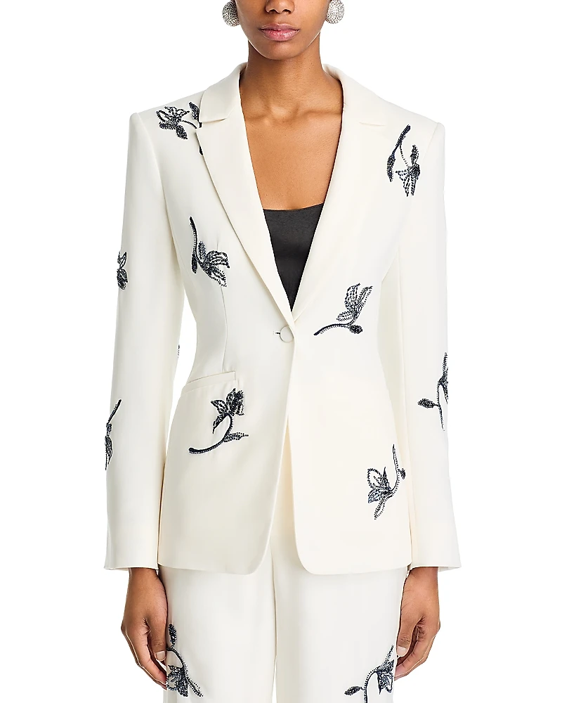 Cinq a Sept Falling Lilies Karlie Blazer