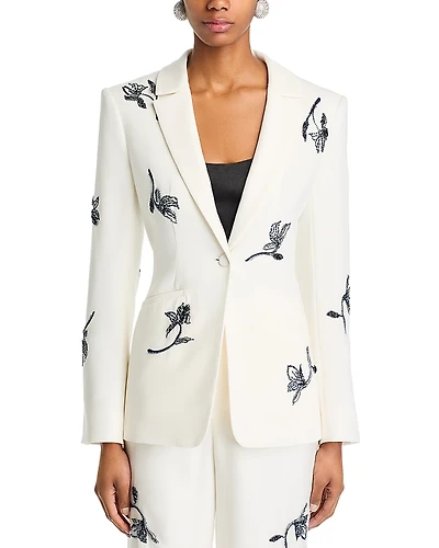 Cinq a Sept Falling Lilies Karlie Blazer