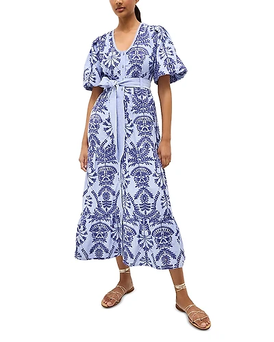 Marie Oliver Natty Embroidered Dress