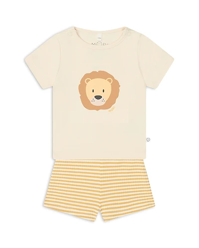Mori Unisex Tee & Shorts Pajama Set - Baby