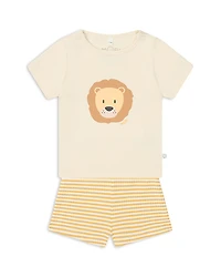 Mori Unisex Tee & Shorts Pajama Set - Baby